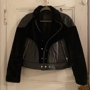 All Saints leather jacket